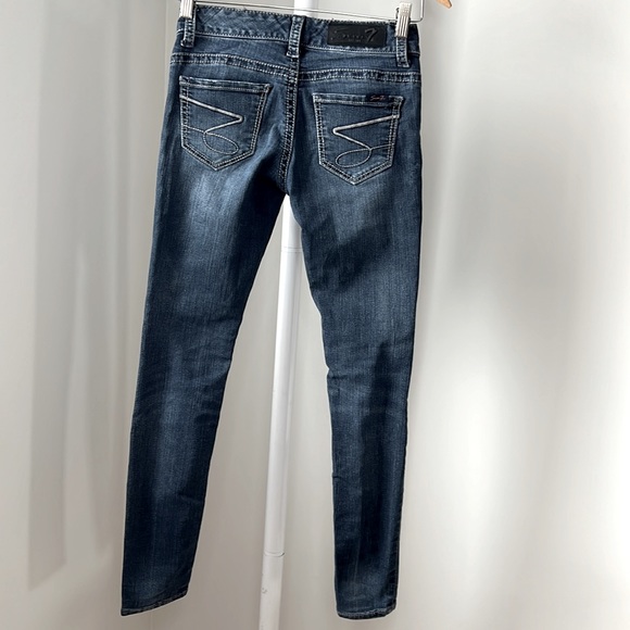 Seven7 Lady Blue Legging Jean, size 25 - Picture 2 of 10